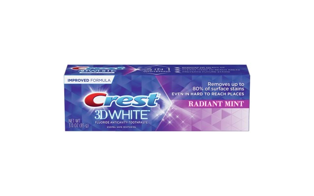  3D White, Whitening Toothpaste Radiant Mint, 3.0 oz, One