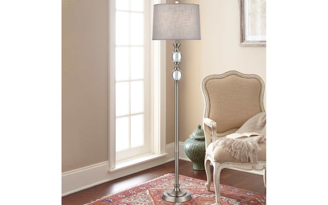 Dashwood Oval Crystal Floor Lamp