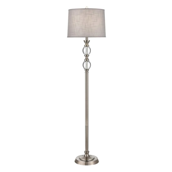 Dashwood Oval Crystal Floor Lamp