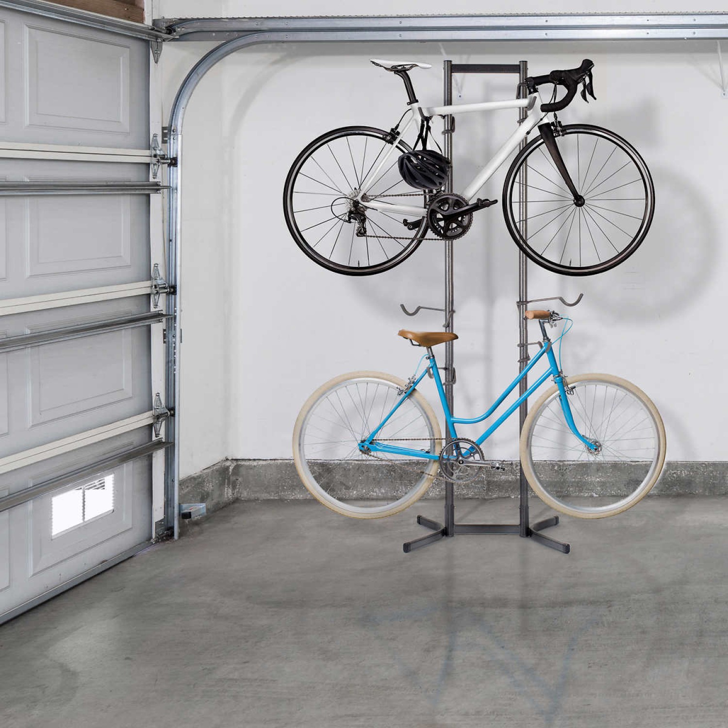 delta design indoor four bike storage rack