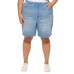 DKNY Jean Ladies' Bermuda Short, Light Blue, 3X