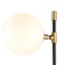 Eclipse Glass Globe Floor Lamp