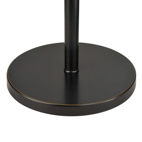 Everett Downbridge Floor Lamp, Black