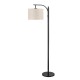 Everett Downbridge Floor Lamp, Black