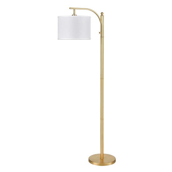 Everett Downbridge Floor Lamp, Gold