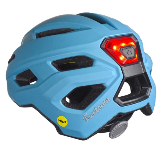  Gear & Gravel Lumiere Adult Bike Helmet with MIPs, Blue
