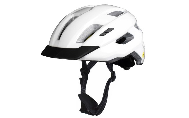  Gear & Gravel Lumiere Adult Bike Helmet with MIPs, White