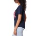  Ladies' Americana Tee, Blue, XX-Large