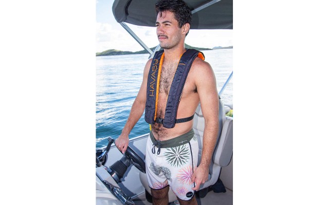  Watersports Saguaro 24 Gram Inflatable PFD - Automatic, Orange