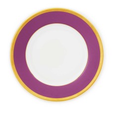 Haviland Laque De Chine Amethist and Gold Charger Plate (Purple)