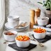  Ceramic Ramekin 6 Piece Set, White