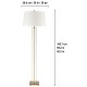 Huntington Glass Floor Lamp