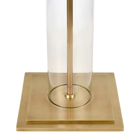 Huntington Glass Floor Lamp