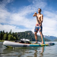 Hyperlite Elevation 10’2″ Inflatable Stand Up Paddle Board Package