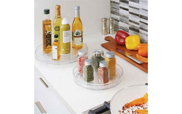  Linus Turntable Organizer, Set of 2