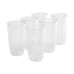 J.A. Henckels 11.8oz Double Wall Glass set, 6-piece
