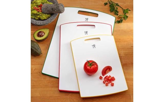 J.A.  International 3-piece Cutting Board Set, Multi