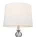 Julia 2-pack Crystal Table Lamp Set, Silver