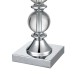 Julia 2-pack Crystal Table Lamp Set, Silver