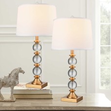Julia 2-pack Crystal Table Lamp Set