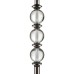 Julia Crystal Floor Lamp, Gray