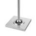 Julia Crystal Floor Lamp, Silver