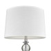 Julia Crystal Floor Lamp, Silver