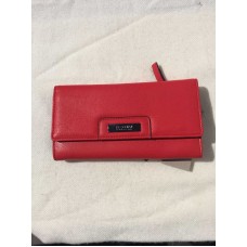 Kenneth Cole Reaction Never Let Go Trifold Flap Clutch (Flame, One Size)