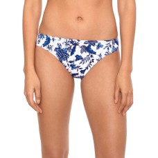 Lauren Ralph Lauren Toile Floral Hipster Bikini Bottom, Blue/White 14