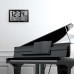  Atomic Full Calendar Clock with Indoor / Outdoor Temperature, Black