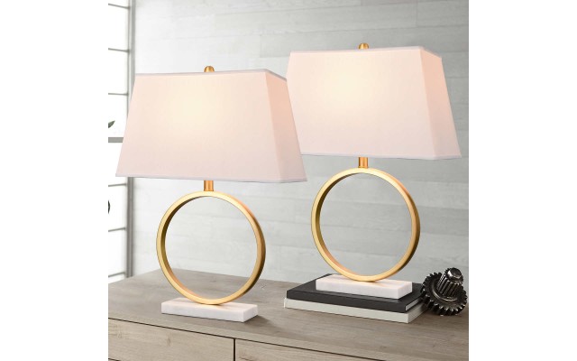 Mariah Halo Lamp Set 2-pack, Gold