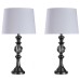 Merida Crystal Table Lamp, 2-pack