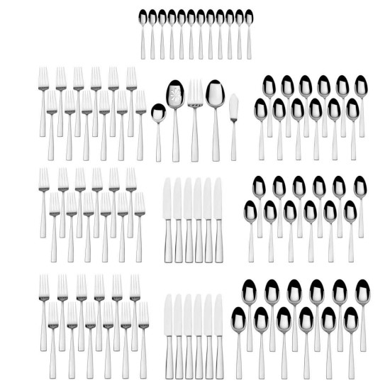  Everett 101-piece Flatware Set