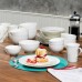  Lausanne 40-piece Bone China Dinnerware Set