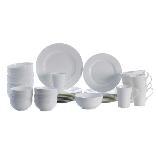  Lausanne 40-piece Bone China Dinnerware Set