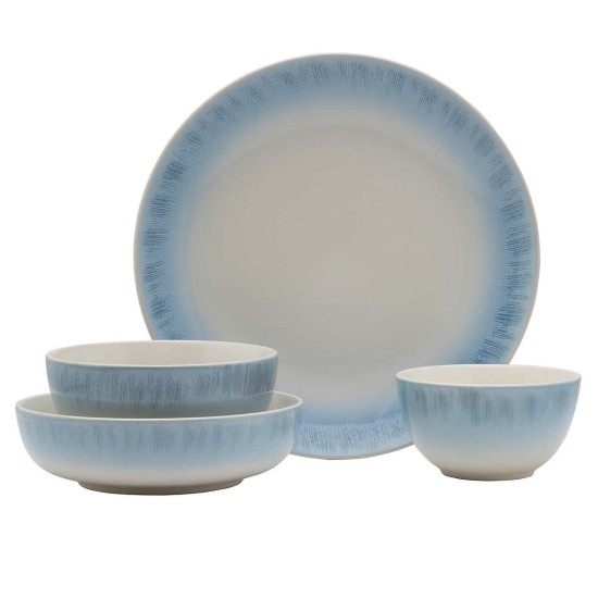  Logan 32-Piece Dinnerware Set, Blue