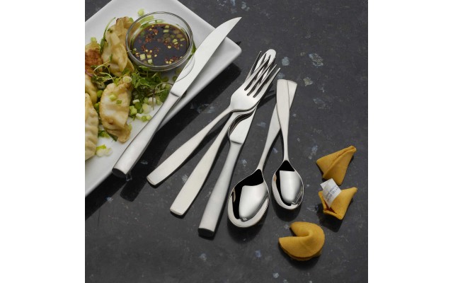  Satin Loft 75-Piece Flatware Set