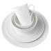  Swirl 40-piece Bone China Dinnerware Set