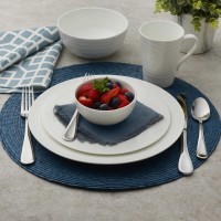 Mikasa Swirl 40-piece Bone China Dinnerware Set