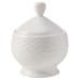  Trellis Bone China Sugar Bowl and Creamer Serving Set