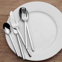 Mikasa Zena 20-Piece Forged Stainless Steel Flatware Set