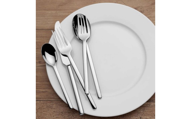  Zena 20-Piece Forged Stainless Steel Flatware Set