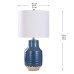 Miranda Table Lamp, Blue