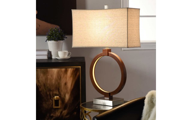 Norwich Table Lamp with LED Nightlight