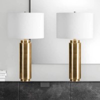 Oliver Metal Table Lamp, 2-pack