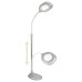  2-in-1 LED Magnifier Floor and Desk Lamp