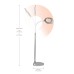  2-in-1 LED Magnifier Floor and Desk Lamp
