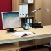  LED Color Changing Tunnel Desk Lamp with 2.1A USB Port