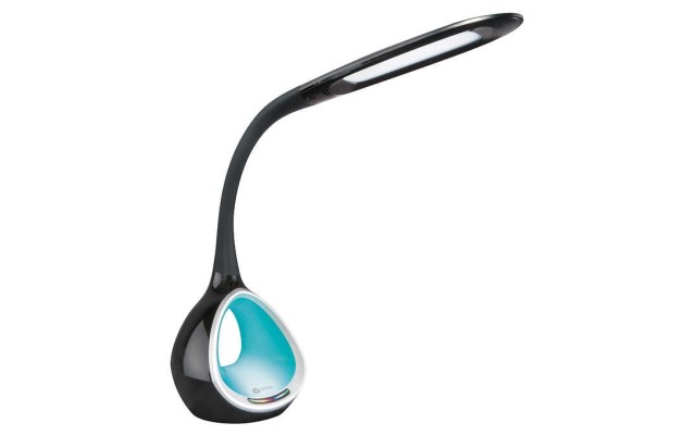  LED Color Changing Tunnel Desk Lamp with 2.1A USB Port