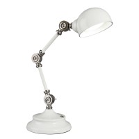 OttLite LED Parker Table Lamp, White